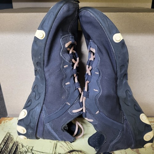 Size 9 Wmns - Nike React Element 55 Shoes Oil-Gray 2019 CT1186-001: Sneakers - Picture 7 of 12
