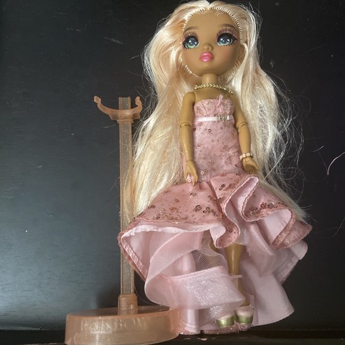 Rainbow High Vision Divas Sabrina St Cloud Doll & Stand RARE