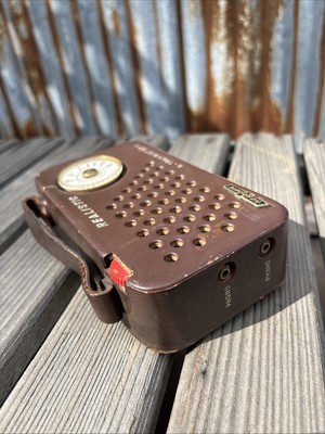 REALISTIC 8 Transistor Radio - Leather Bound - JAPAN RARE | eBay