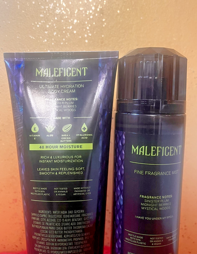 Disney Villains Collection by Bath & Body Works MALEFICENT Body Cream & Mist - Picture 2 of 2