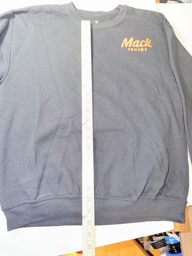 Sudadera Oficial MACK Trucks Bulldog Para Hombre Doble Cara Negra Talla M - Imagen 1 de 9