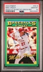 Mike Trout 2024 Topps Finest What If 1993 Prototypes Green /75 #93-8 PSA 10