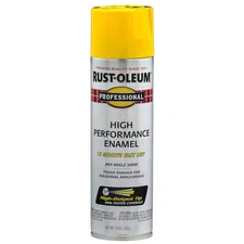 Rust-Oleum 7543838 Rust Preventative Spray Paint, Safety Yellow, Gloss,
