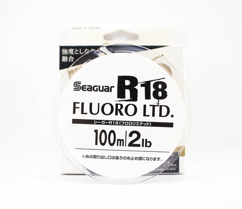 Seaguar Fluorocarbon R18F Fluoro Ltd Line 100m 2lb-0.117mm (0021) - Picture 2 of 6
