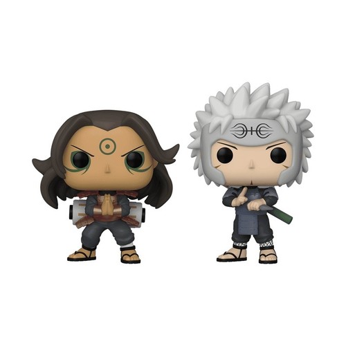 Funko Pop! Naruto Shippuden Hashirama y Tobirama Paquete de 2 Exclusivo Nuevo ** - Imagen 2 de 6