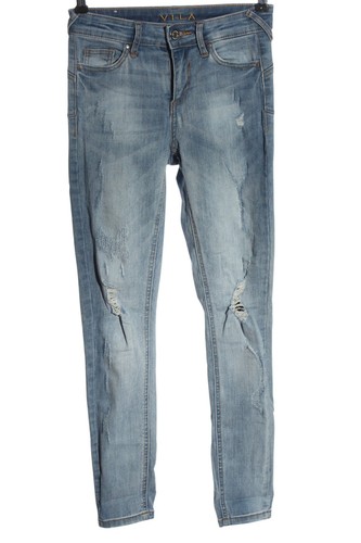 VILA Vaquero pitillo Mujeres Talla EU 34 azul look Street-Style - Imagen 1 de 5