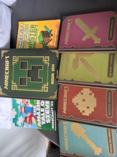 MINECRAFT COLLECTION. FIGURES,SMALL + LARGE, SOME BOXED & BOOK COLLECTION. - Picture 5 of 13