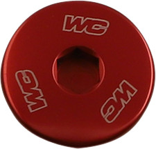 WORKS CONNECTION - 24-492 - Engine Plug - Red - Honda - CRF450RWE CRF450L CRF450
