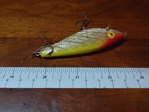 vintage crankbait Unmarked, rebel Knockoff? Bass Muskie Pike Gar Walleye 6 - Picture 6 of 11