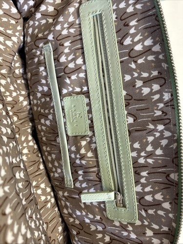 Radley London / Medium Handtasche / Schulter / Arbeitstasche schwarz Leder salbeigrün - Bild 11 von 24