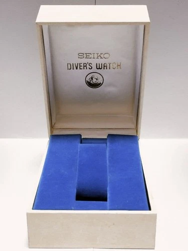 Seiko Vintage Diver Watch Box 1970s-80s Rare Retro for 7549 6159 Models Used