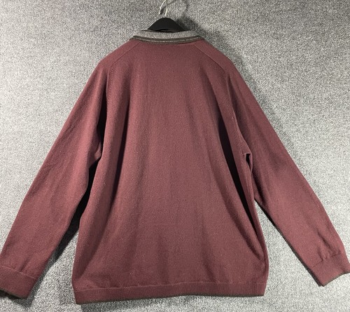 Patagonia Men’s 100% Cashmere 1/4 Zip Sweater Pullover XL - Picture 3 of 11