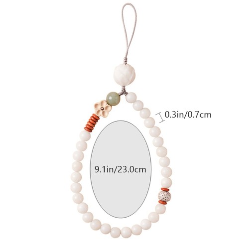 Beaded Phone Charm Phone Lanyard Lanyard Phone Anti- Lost Keychain Phone Charms - 第 8/12 張圖片