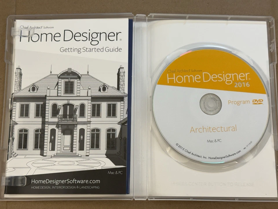 Chief Architect Home Designer Architectural Software 2016 Win/Mac - Missing Code - Image 3 of 3