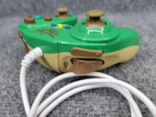 Green Link/Zelda PDP Nintendo Gamecube Style Controller for Wii (Tested, Works) - Picture 4 of 5