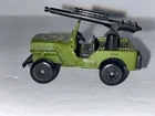 1978 Matchbox Lesney Superfast No.38 Dicast 1/64 Green Army Jeep