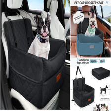 Hunde Autositz für kleine bis mittlere Hunde Waschbar mit Aufbewahrungstaschen