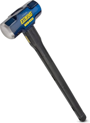 Compact 24-Inch Ergonomic Sledge Hammer - 8-Pound Steel Head for Heavy Duty Use - Picture 3 of 7