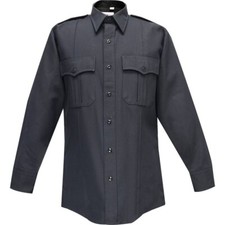 Flying Cross DELUXE TROPICAL POLY/RAYON MENS LONG SLEEVE Dk Navy and Dk Gray