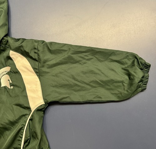 Kids 2T Team Athletics Michigan State Windbreaker Full Zip Jacket - Picture 10 of 24