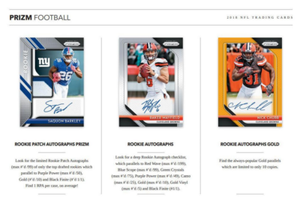 2018-PANINI-PRIZM-FOOTBALL-HOBBY-LIVE-RANDOM-PLAYER-1-BOX-BREAK-3-AUTOS