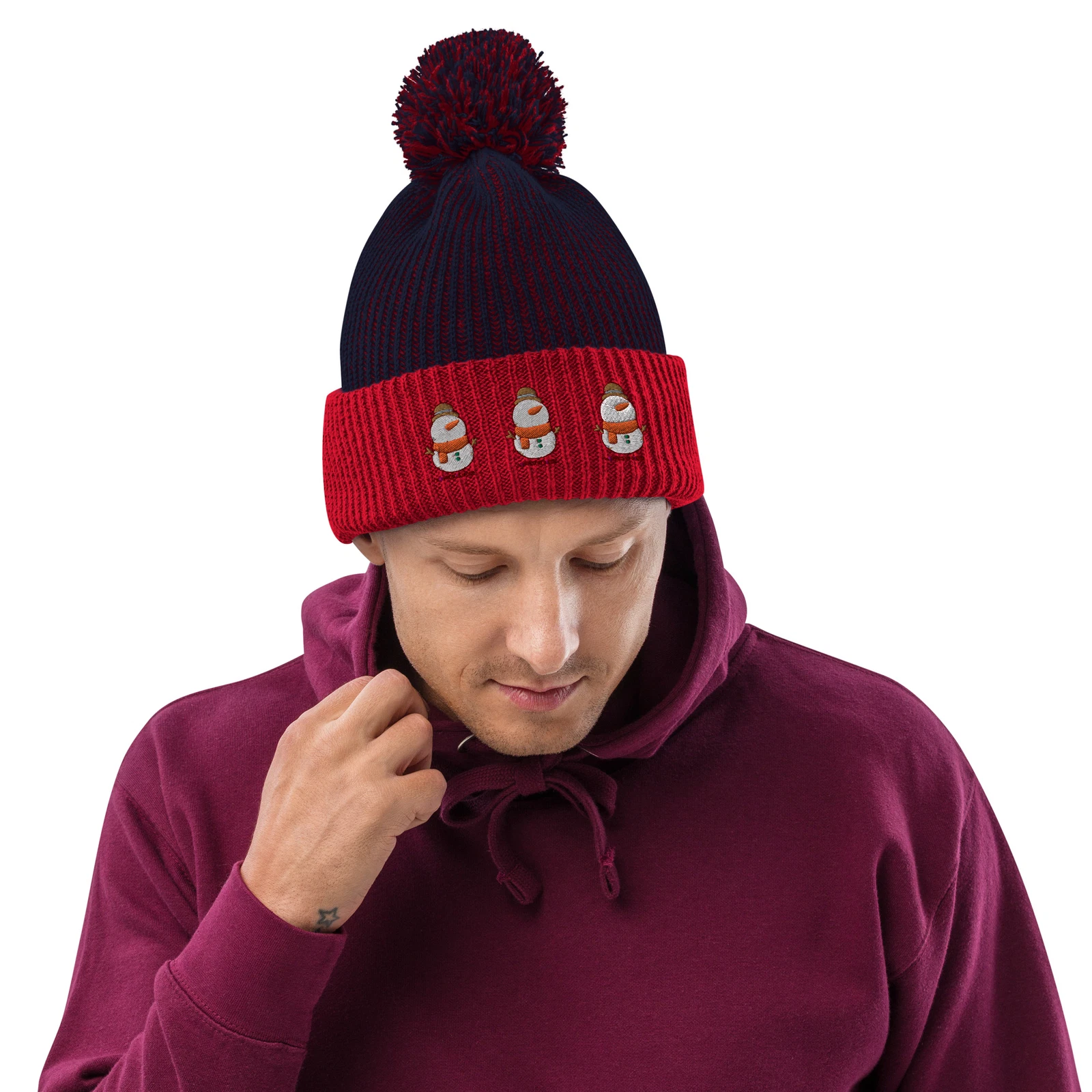 Pom-Pom Beanie- Head warmer
