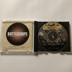 Victor Battlecorps Sega Mega CD 3D Shooter Game Japanese Retro Game Used Japan 