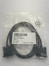 Lot of 10 DB9 Male to Female 9 Pin Extension Converter Adapter Cord Cable 4FT
