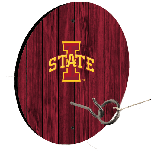 Iowa State University Maroon Ring Toss Lawn Game - Picture 1 of 1