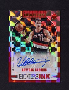 2018-19-Panini-Hoops-Ink-Auto-HI-ASB-Arvydas-Sabonis