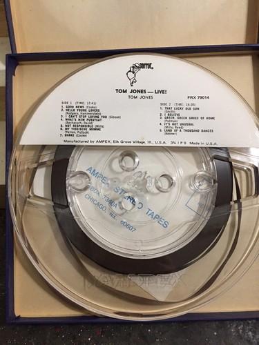 Tom Jones Live Ampex Reel - Picture 3 of 3