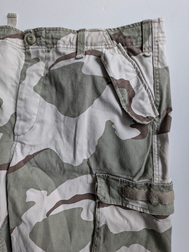 MIL-TEC camo heavy cotton 6 pocket cargo shorts - VGC - Men XL - Picture 4 of 5