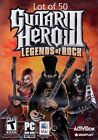 Lot of 50 - Guitar Hero 3 Iii: Legends of Rock Game Only for Mac & Pc Sealed New