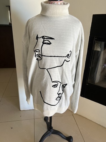 Boohoo Man Oversized Turtleneck Sweater