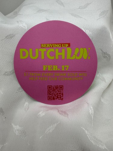 Dutch Bros Limited Edition Sticker Green Happy Town Dutch Run Anyone Brand New - Picture 2 of 3