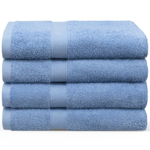 2X 4X Combed Cotton Luxury Bath Towels Set 550GSM Bathroom Towels Soft Absorbent - Picture 20 of 27