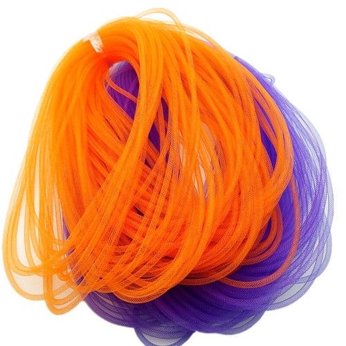 Flexible Mesh Tubing Ribbon Hair Shoes Bag Costume DIY Craft Christmas Decor Sew - Picture 6 of 37