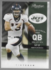 TIM TEBOW 2012 Panini Prestige #56.  BRONCOS / JETS