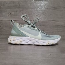 Nike react element 55 Mirca Green Womens Size 7.5 Running Walking Shoes