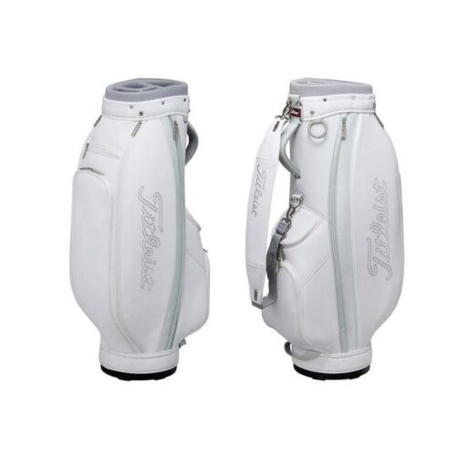 TITLEIST Ladies Golf Caddy Bag LW 8.5 x 47 inch 2.8kg White x Jade TB23CTWLA - Picture 2 of 12