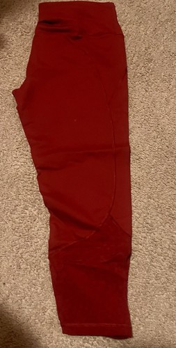 Victoria's Secret Womens Wine Red Sports Bra & Leggings Tracksuit Set Med D38 - Picture 2 of 6