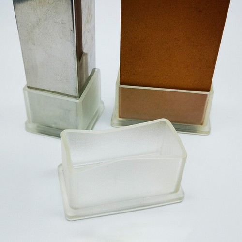 Round / Square Plastic End Cap Clear Caps Tube Pipe Ferrules PVC Blanking Cover - Picture 9 of 36