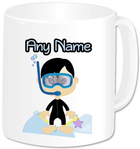 Personalisiertes Tauchgeschenk Tauchen Taucher Becher Tasse Neuheit Männer Taucher Geschenkidee - Bild 20 von 23
