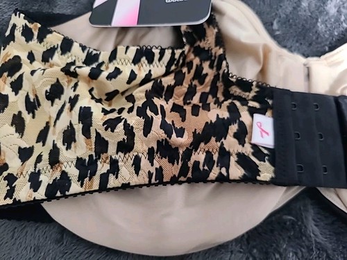 WACOAL 40DD #85567 AWARENESS FULL FIGURE UNDERWIRE BRA ANIMAL NEW COMFORT - Picture 10 of 16