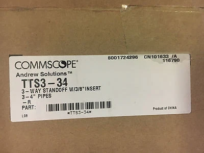 New Commscope Andrew TTS3-34 Tower Stand Off Adapters for Cable Hangers New