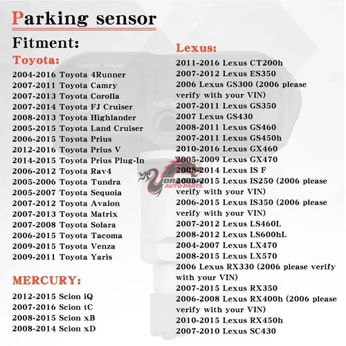 OEM 4X 42607-33021 TPMS PMV-107J For Toyota Lexus TIRE PRESSURE MONITOR SENSOR - Picture 7 of 11