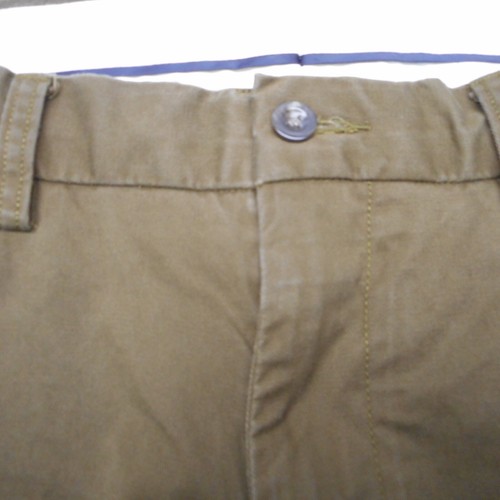 Pantalones chinos Polo Ralph Lauren para hombre 32x27 oliva frente plano elástico calce clásico - Imagen 3 de 17