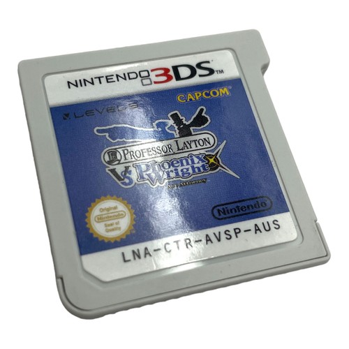 Professor Layton Vs Phoenix Wright *Complete* Nintendo 3DS 2DS AUS PAL - Picture 4 of 5