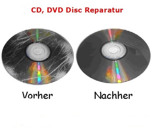 Professionelle CD / DVD Disc Repair Reparatur ; Polieren ; Zerkratzt PS2, WII - Bild 1 von 1