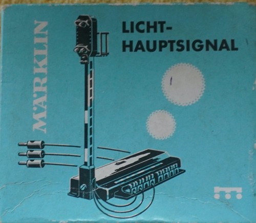 Luz Märklin 7240 (pista H0) - señal principal + embalaje original - Imagen 2 de 3